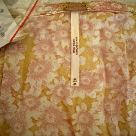 FREE PEOPLE Women's Dress Femme Combo Button Up Scoop-Neck - Picture 3 of 4